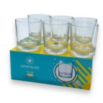 طقم كاسات 6 قطع -