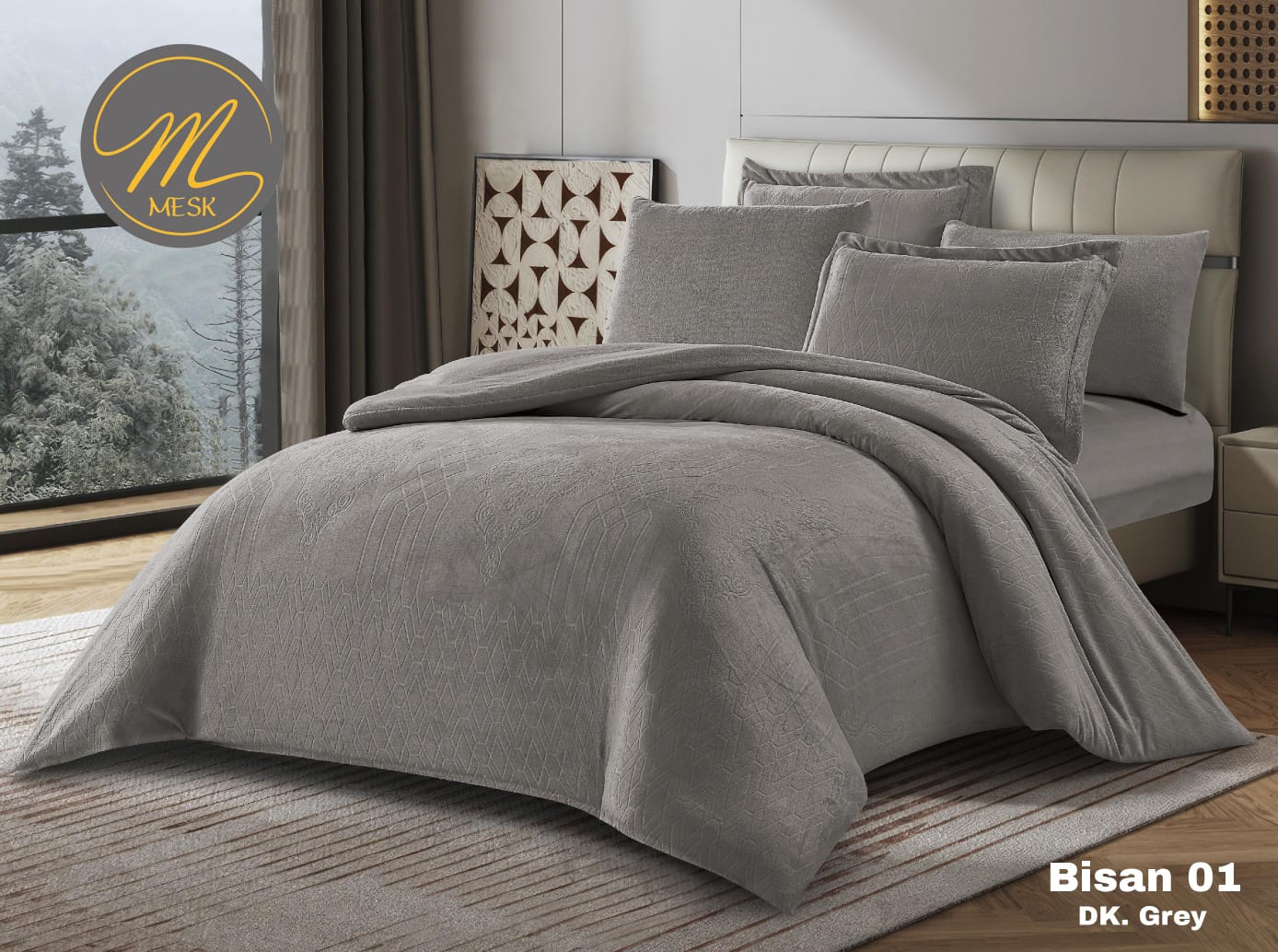 طقم لحاف شتوي نفر واحد من MESK