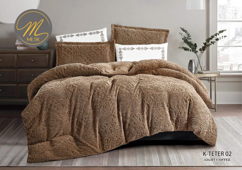 طقم لحاف شتوي نفر واحد من Mesk - Image 2