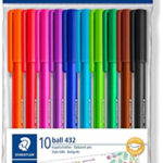 ستدلر أقلام حبر ملونة 10 حبة -