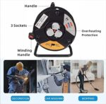 بكرة كابل كهربائية 1.5 مم مع مقبض، - Image 2