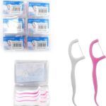 خيط تنظيف اسنان بلاستيك 6 علب