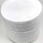 صحن مدور وسط فلين(أبيض، 15 طبق