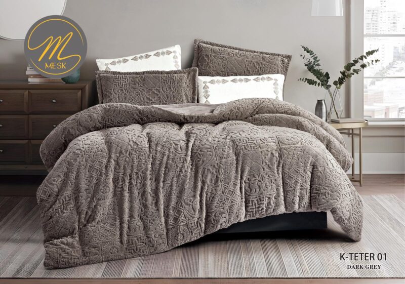 طقم لحاف شتوي نفر واحد من Mesk - Image 2