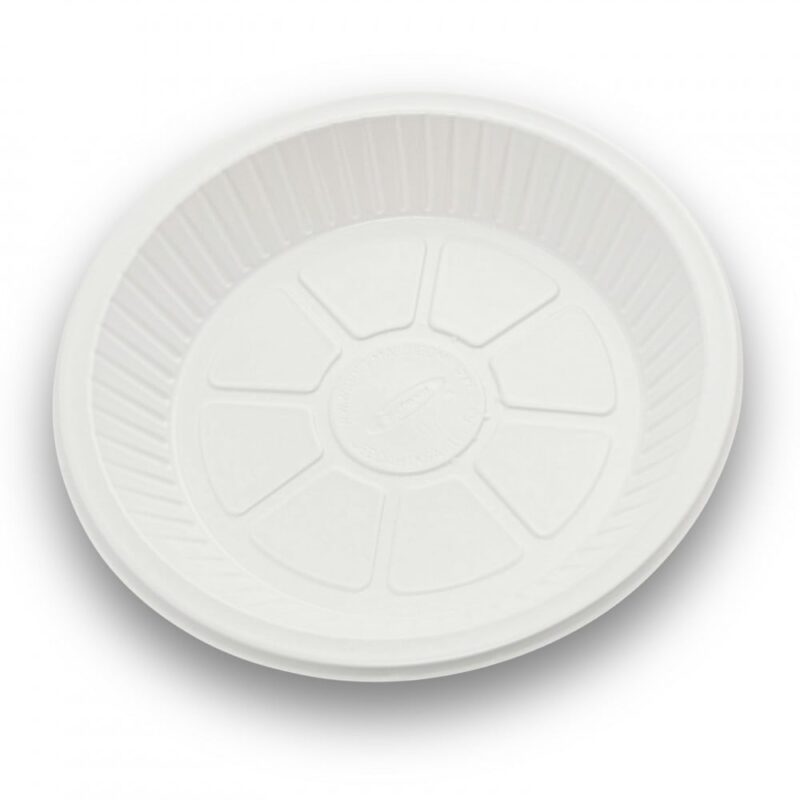 صحن مدور بلاستيك 50 صحن رقم 18