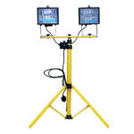 مصباح عمل مع حامل هالوجين بطول مترين