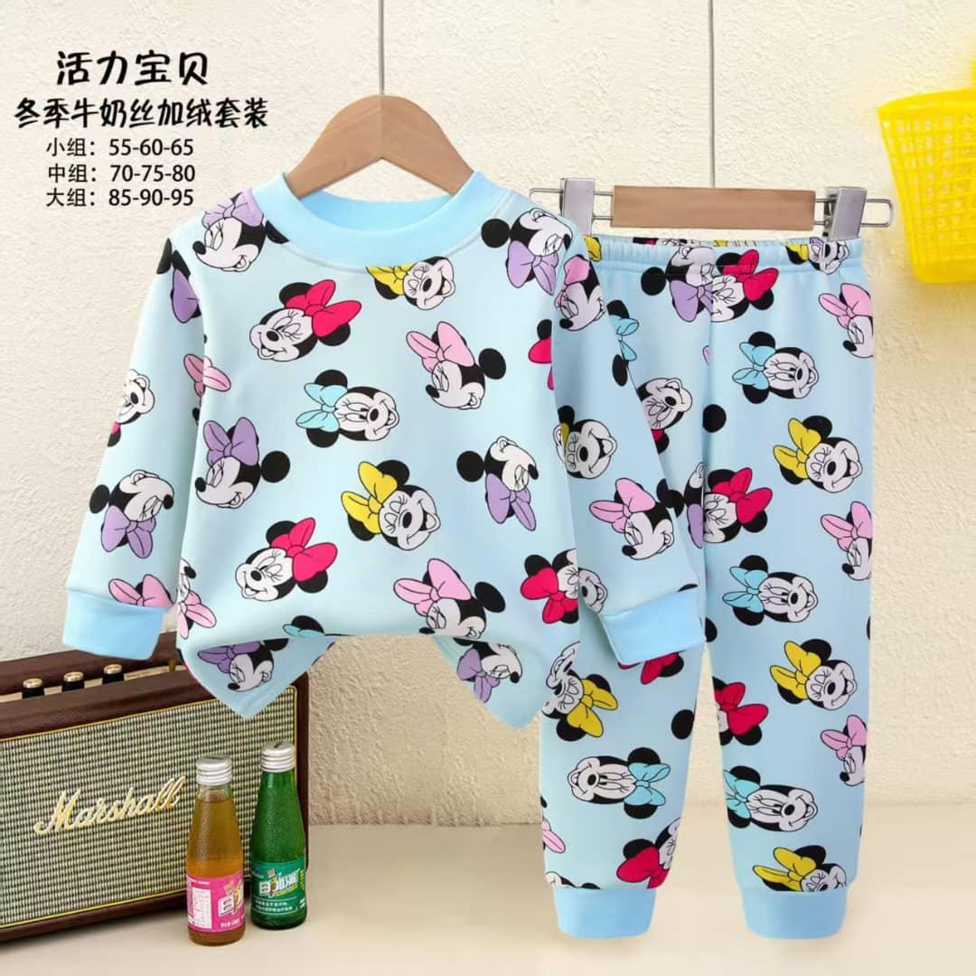 بيجامة بناتي شتوي