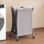 عربة غسيل قابلة للطي (سلة غسيل)