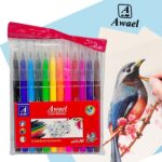 مجموعة أقلام تلوين "أوائل" (Awael).