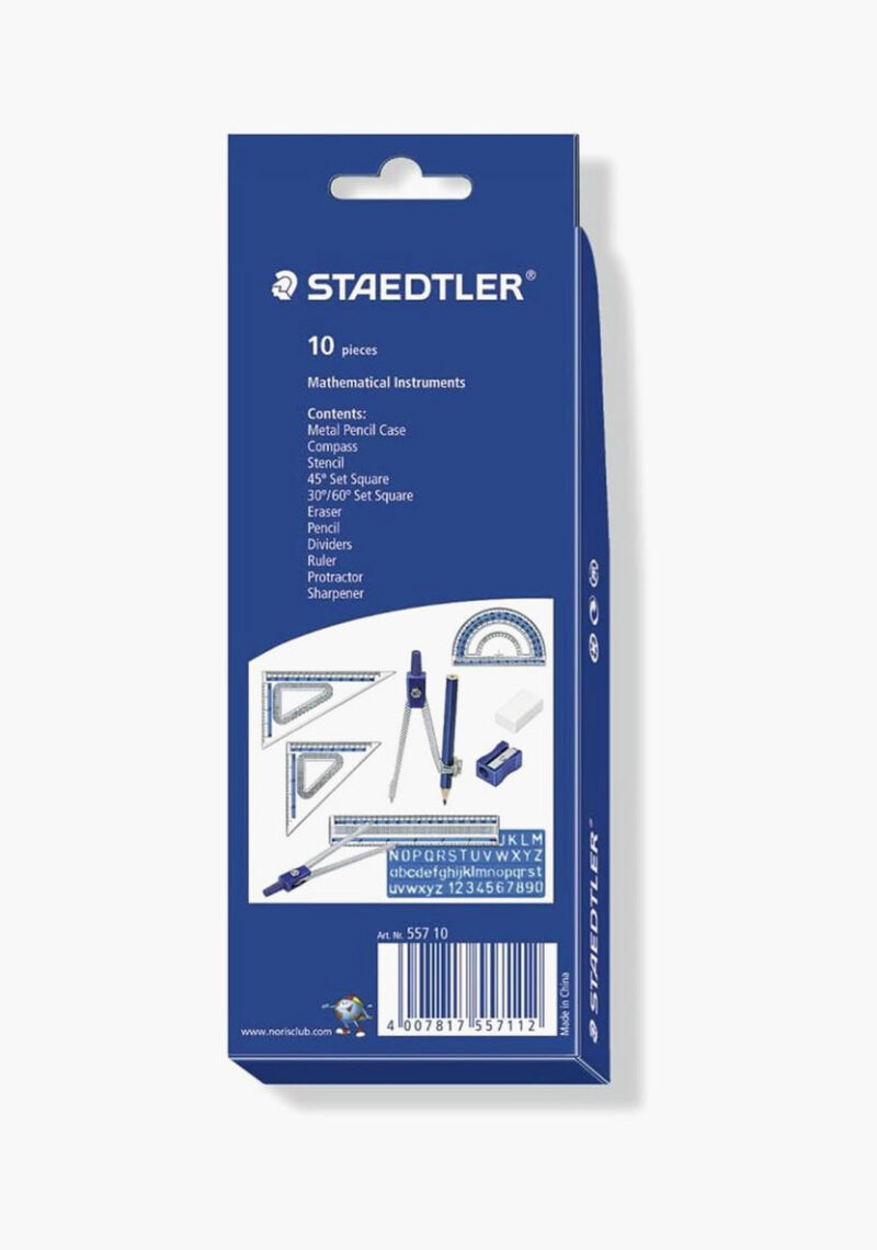 أدوات هندسية المكونة من 10 قطع.  من شركة Staedtler، - Image 3