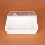 صندوق تخزين بلاستيكي شفاف