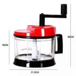 مفرمة يدوية دوارة متعددة الوظائف