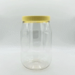 برطمان بلاستيكي فارغ وشفاف