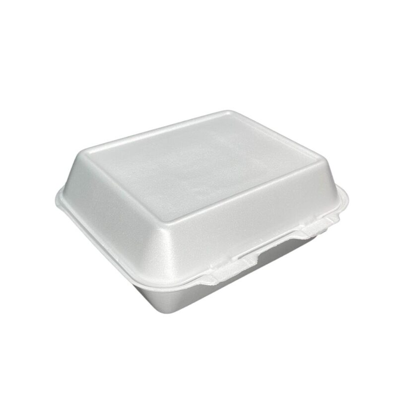 حاوية طعام مفصلية مصنوعة من الفوم 10حبات