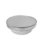 أطباق من رقائق الالمونيوم كبير 10 حبات