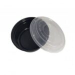 وعاء طعام دائري جاهز للاستخدام 10 حبات