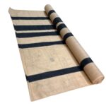 شبكة تظليل ابيض واسود (طول 37 /ارتفاع 2)