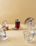 ⁦طقم إستكانه مع فنجان⁩ - الصورة ⁦2⁩