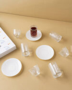 طقم إستكانه مع فنجان