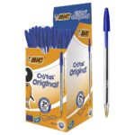 أقلام حبر جاف بيك كريستال أوريجينال 50 حبه