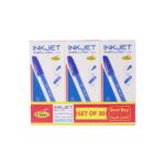 مجموعة 3 عبوات أقلام حبر جاف 30 قلم