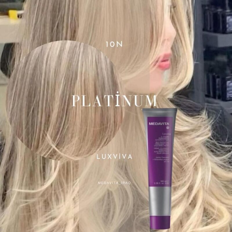 صبغة شعر دائمة 100 مل  10N Luxviva