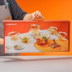 أوعية زجاجية من 6 قطع من ماركةDOBINT度佰特