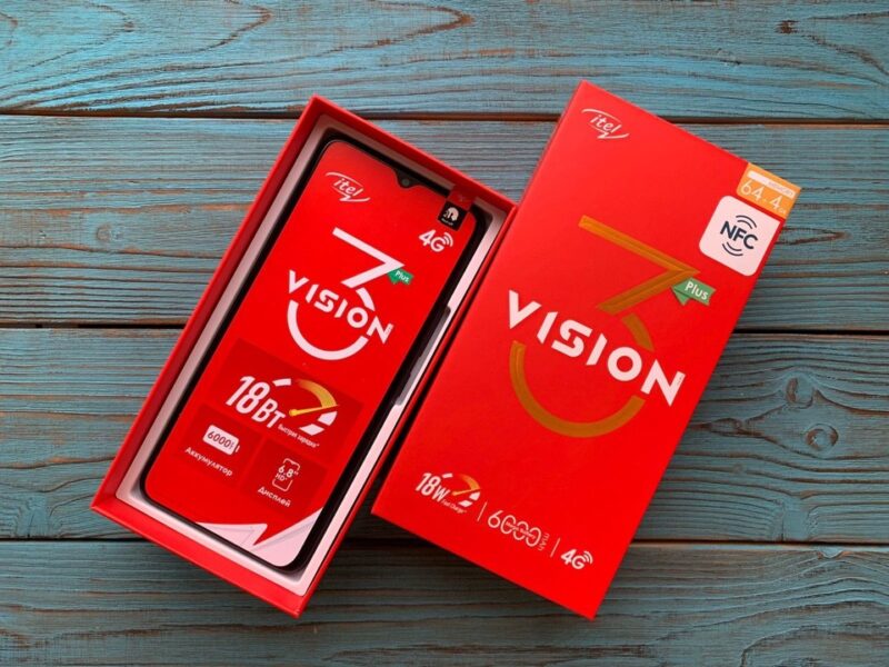 هاتف ذكي ايتل فيجن 3 بلس 4/64 جيجابايت - Image 2