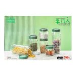 أوعية تخزين زجاجية 6 قطع