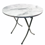 طاولة دائري خشب عالي ماركة (ZIO) 90 سم