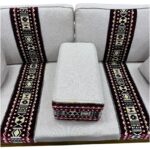 ⁦طقم جلسة خشبي بشكل عصري⁩ - الصورة ⁦2⁩