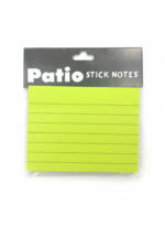 ⁦ورق ملاحظات مخطط لاصق 100 صفحه⁩ - الصورة ⁦2⁩