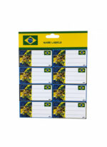 ⁦ملصقات أسماء تحمل علم البرازيل⁩ - الصورة ⁦2⁩