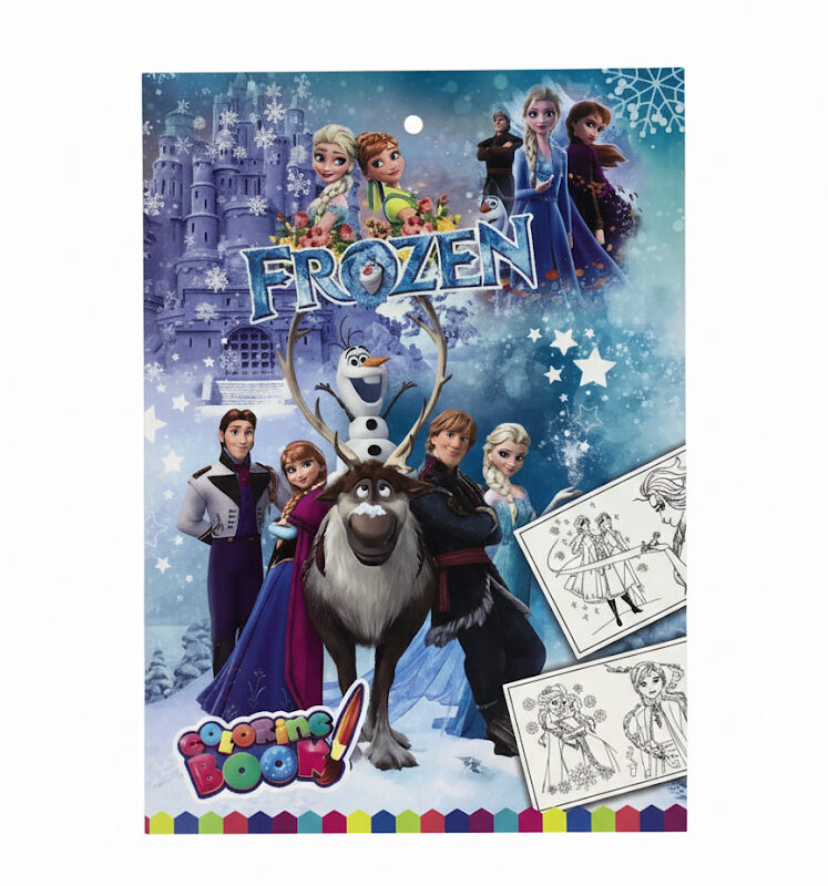 كتاب تلوين للاطفال مستوحى من Frozen