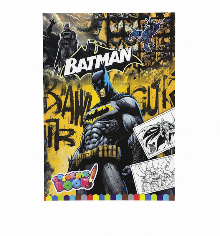 كتاب تلوين لشخصية باتمان.