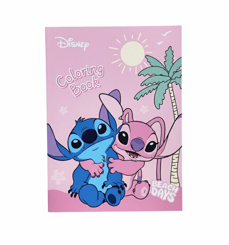 دفتر تلوين للاطفال مستوحى من Stitch
