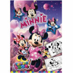 دفتر تلوين للاطفال مستوحى من Minnie Mouse