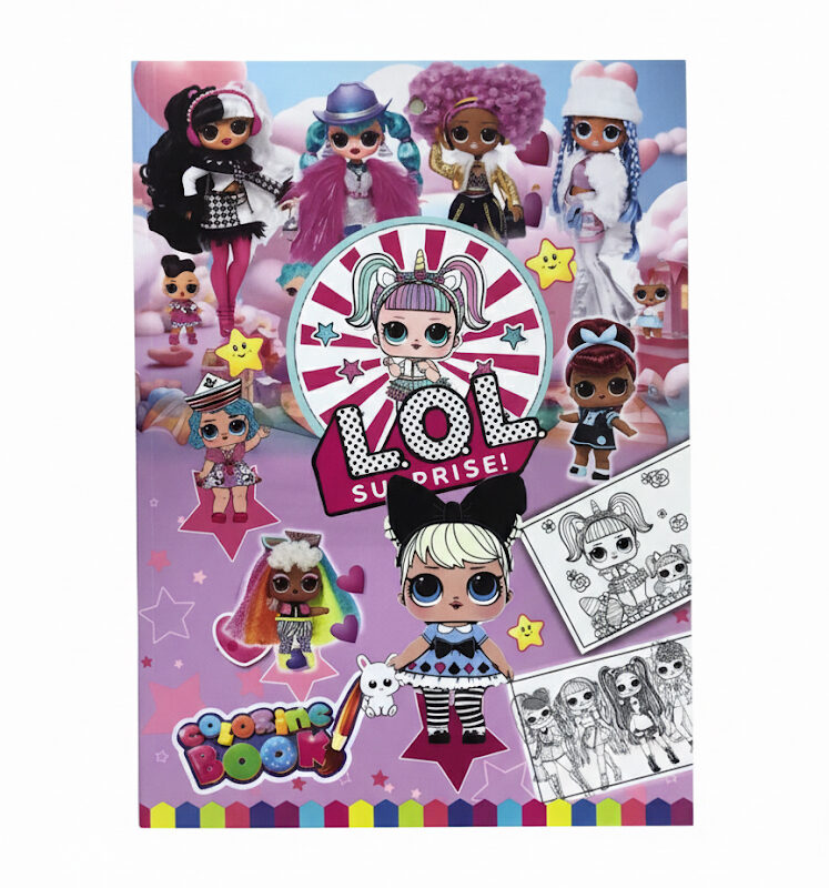 دفتر تلوين للاطفال مستوحى من LOL