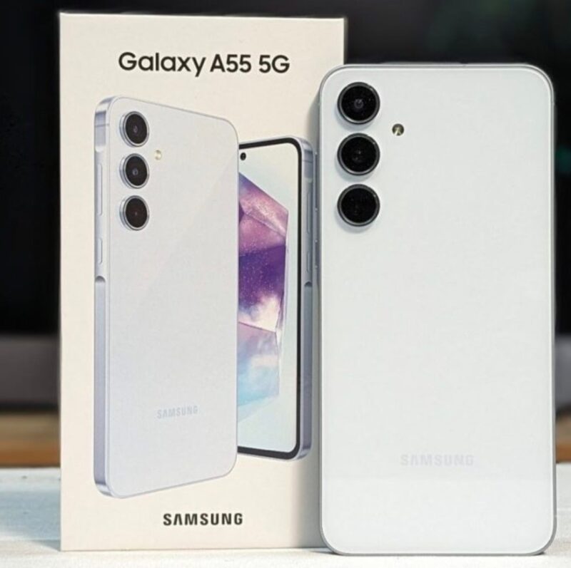 هاتف سامسونج جالاكسي A55 5G مقاس 6.6 بوصة، - Image 2