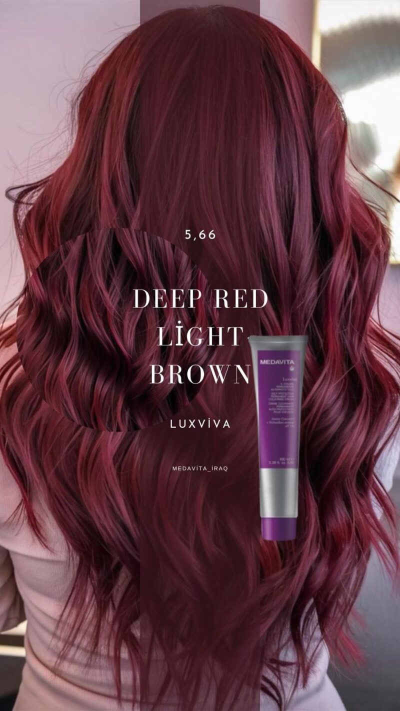 ⁦صبغة شعر دائمة 100 مل 5,66 Luxviva⁩ - الصورة ⁦2⁩