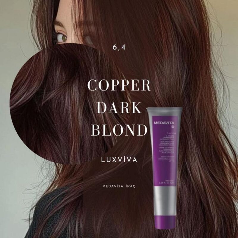 صبغة شعر دائمة 100 مل 6,4 Luxviva