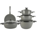 طقم أواني طهي فرح مكون من 9 قطع - Image 3