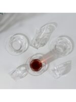 طقم أكواب شاي وقهوة زجاجية - Image 3