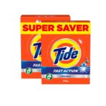 مسحوق غسيل تايد فاست أكشن 2 × 2.5 كجم