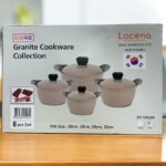 ⁦طقم أواني طهي كور جرانيت 8 قطع⁩ - الصورة ⁦2⁩